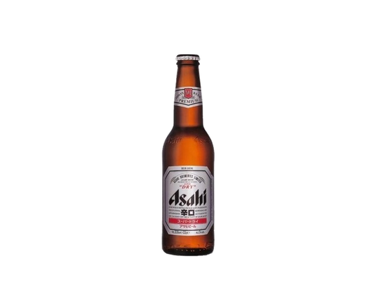 Asahi Dry Beer 12oz Single Bottle