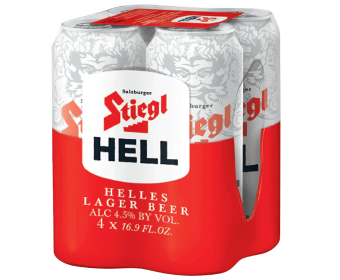 Stiegl Hell 16.9oz 4-Pack Can