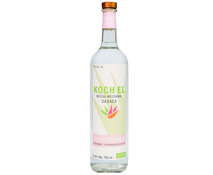 Koch el Mezcal de Oaxaca Tobala Mezcal Joven 750ml