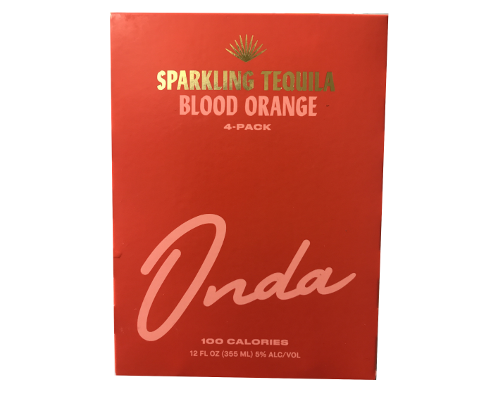 Onda Sparkling Blood Orange 12oz 4-Pack Can