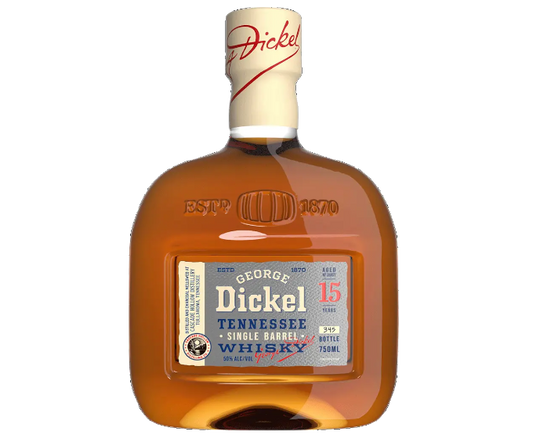 George Dickel 15 Years Single Barrel Tennessee 750ml