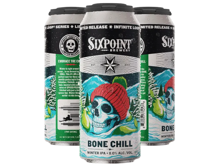 Sixpoint Bone Chill 16oz 4-Pack Can