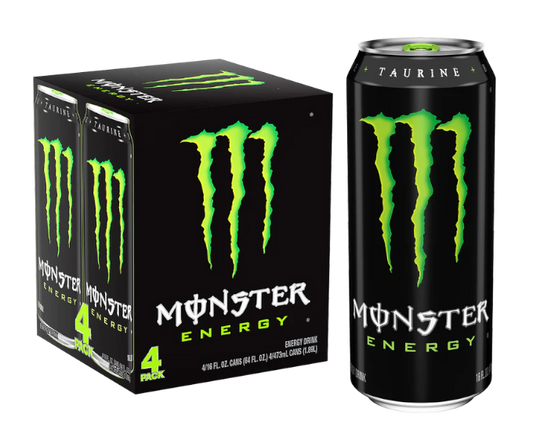 Monster Energy Green 16oz 4-Pack Can