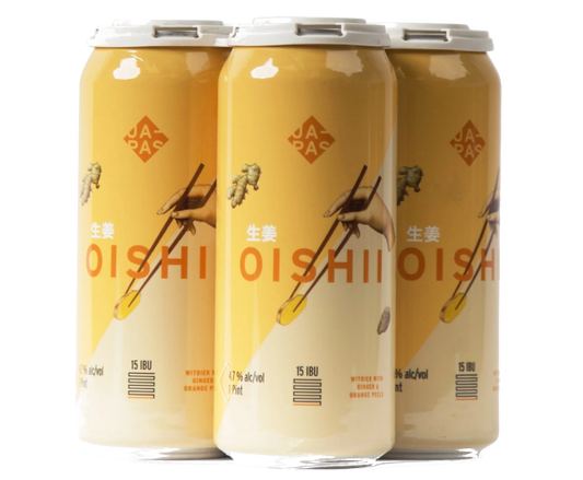Japas Cervejaria Oishii 16oz 4-Pack Can