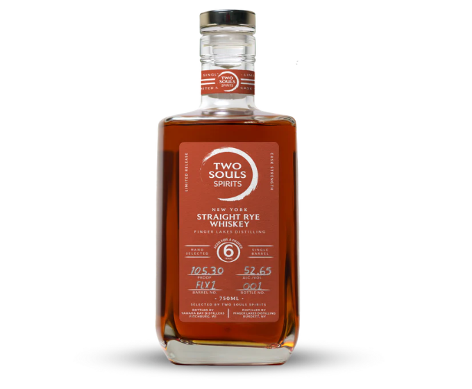 Two Souls Finger Lakes Rye 6 Years 750ml