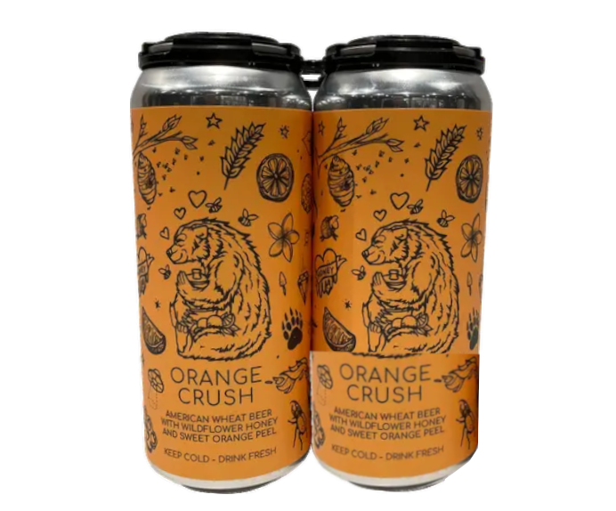 Hidden Springs Ale Works Orange Crush 16oz 4-Pack Can