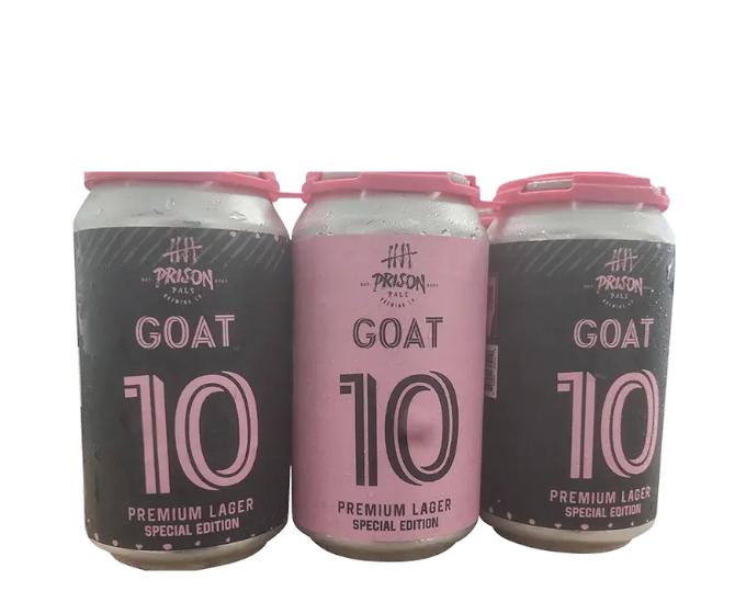 Prison Pals Goat 10 Premium Lager 12oz 6-Pack Can