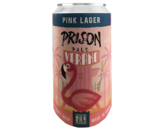 Prision Pals Verano Pink Lager 12oz 6-Pack Can