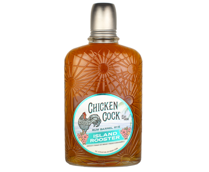 Chicken Cock Rye Island Rooster 750ml