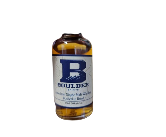 Boulder American Single Malt Bottled In Bond 50ml (No Barcode)