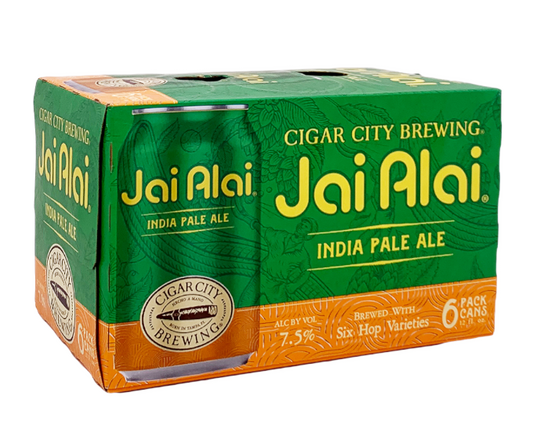 Cigar City Jai Alai IPA 12oz 6-Pack Can