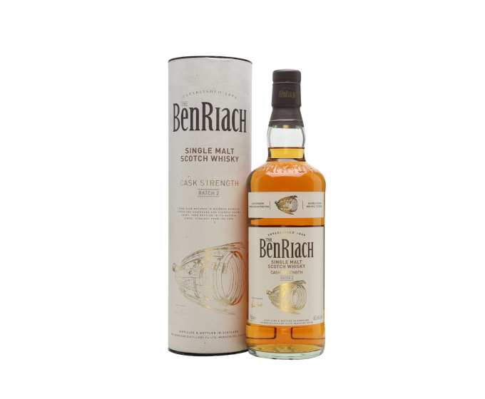 The BenRiach Peated Cask Strength Batch 2 750ml