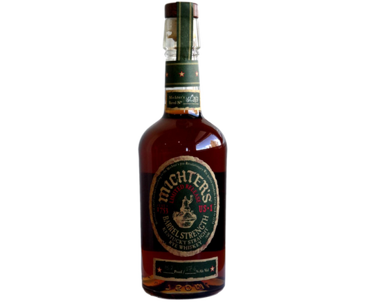 Michters Barrel Strength Rye 750ml