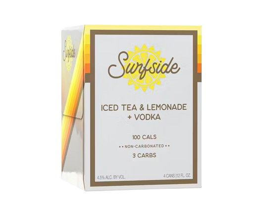 Surfside Iced Tea Lemonade 12oz 4-Pack Can